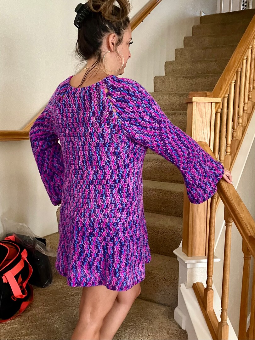 Crocheted Maxi Dress Bathing Suit Cover-Up One-Of-A-Kind. Hand-Crochet Size Medium Cream Color with Dark Brown | MakerPlace by Michaels Crocheted Maxi Dress Bathing Suit Cover-Up One-Of-A-Kind. Hand-Crochet Size Medium Cream Color with Dark Brown | MakerPlace by Michaels